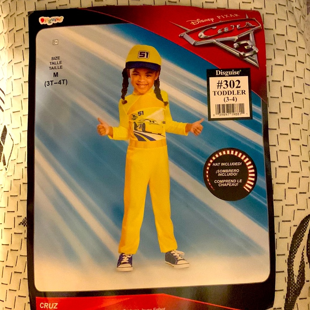 Disguise Disney Pixar cars Cruz child costume